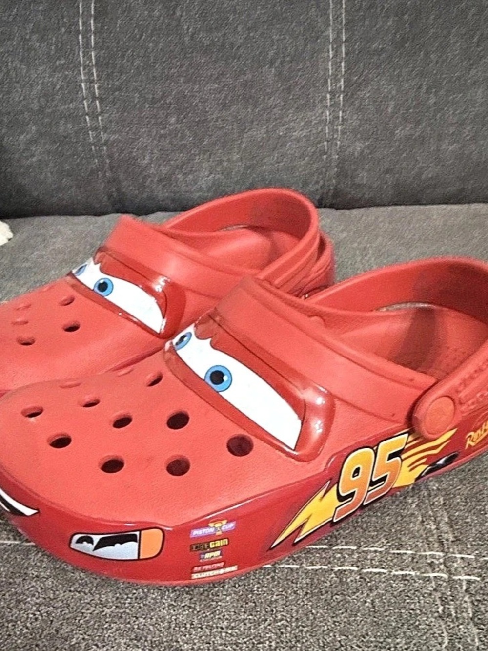 Crocs Classic Clog Lightning McQueen Red Character Clogs